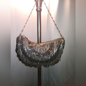 Aldo Black Mesh Purse
